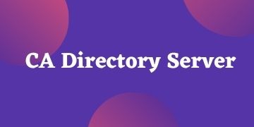 CA Directory Server Training